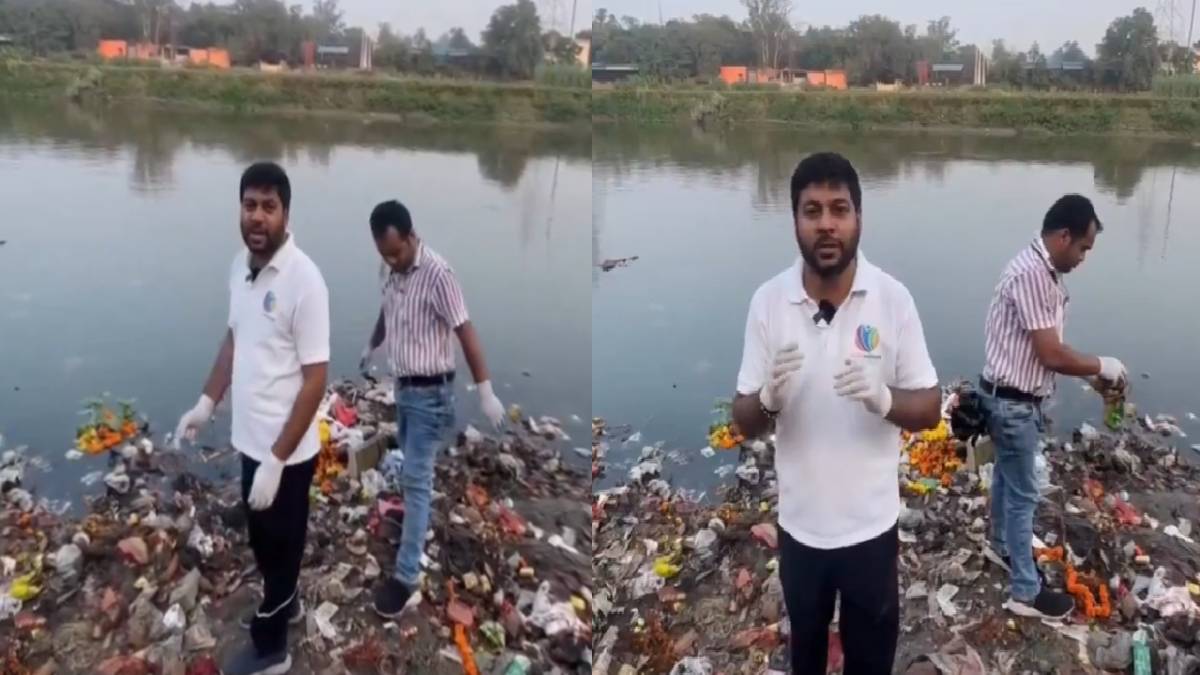 Respect Faith, Protect Nature: Stop Polluting Rivers with Worship Items