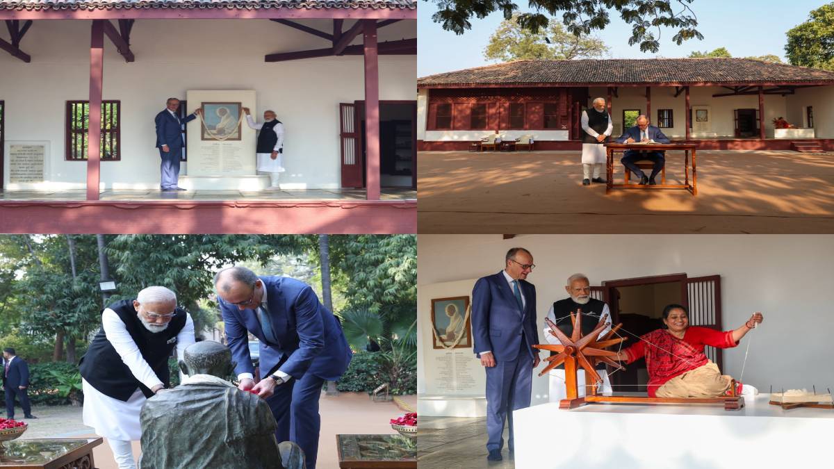 Can Gandhi’s Legacy Strengthen Global Diplomacy? PM Modi Hosts German Chancellor at Sabarmati Ashram