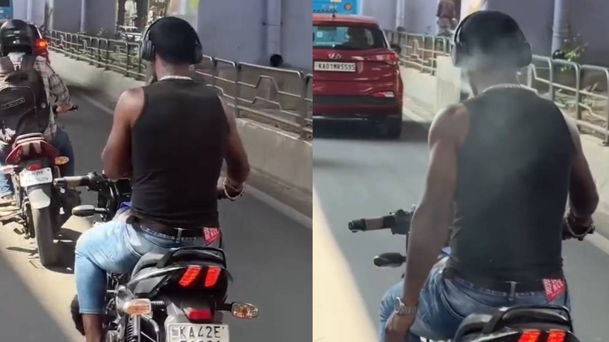 ಸಿಲ್ಕ್ ಬೋರ್ಡ್ ಬಳಿ ವಿದೇಶಿಗನ ಪುಂಡಾಟ ನೋಡಿ - ವಿಡಿಯೋ ಬಾರಿ ವೈರಲ್!!