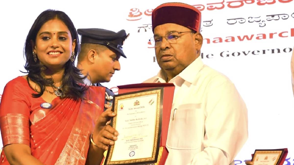 ತುಮಕೂರು ಜಿಲ್ಲಾಧಿಕಾರಿ ಶುಭಕಲ್ಯಾಣ್ ಅವರಿಗೆ ಚುನಾವಣಾ ಪ್ರಶಸ್ತಿ ಗೌರವ - ಹೆಮ್ಮೆಯ ಕ್ಷಣ!!