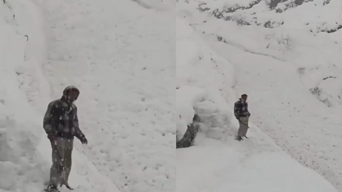 Viral Video: Breathtaking 'River of Snow' Slams Himachal Pradesh