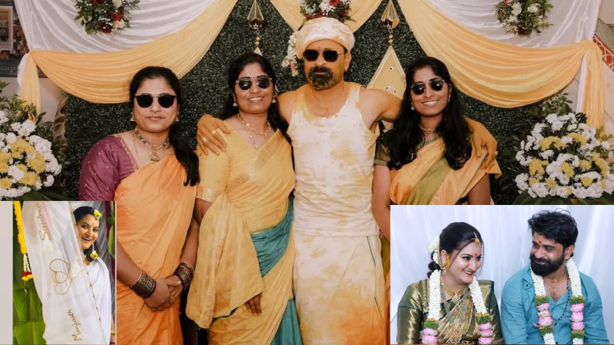 Ugram Manju Set to Wed Sai Sandhya: Inside the Haldi Ceremony of the Bigg Boss Kannada Star