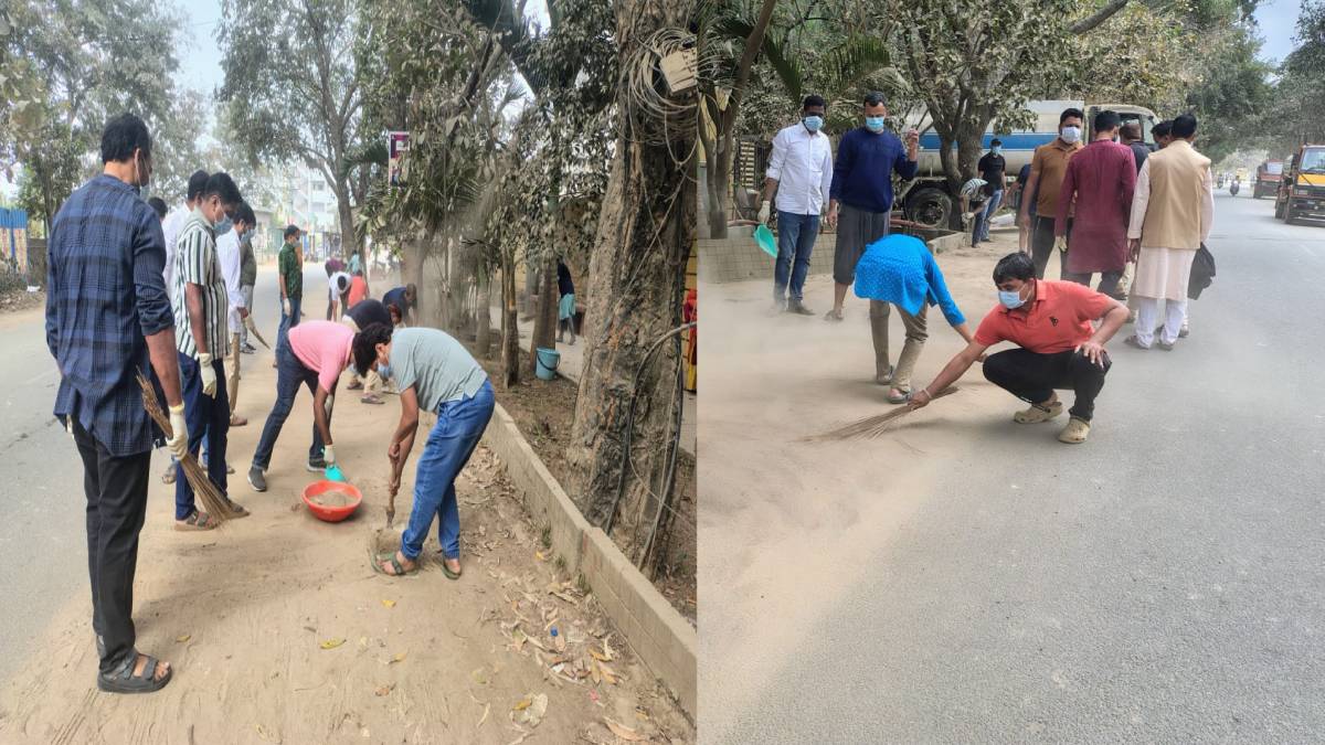 ವರ್ತೂರು ನಿವಾಸಿಗಳ ಆಕ್ರೋಶ – ಗಣರಾಜ್ಯೋತ್ಸವ ದಿನದಂದು ರಸ್ತೆ ಸ್ವಚ್ಛತಾ ಹೋರಾಟ