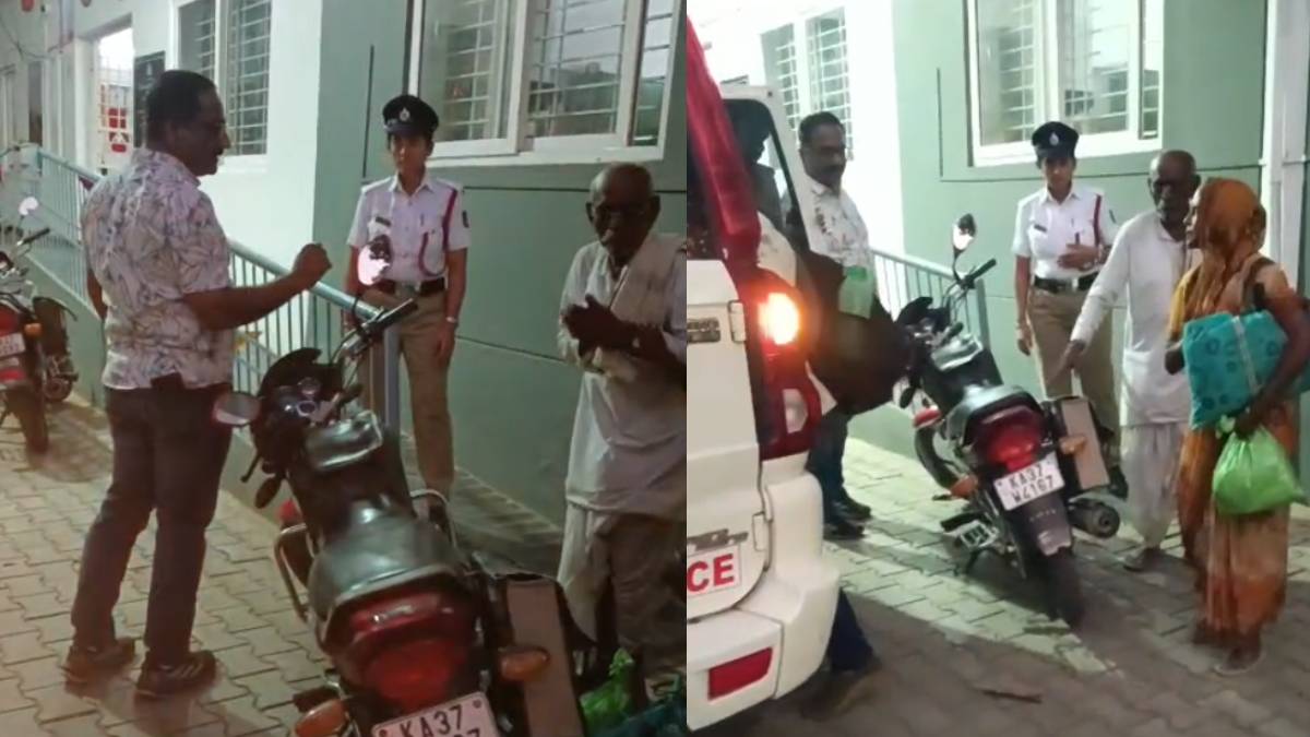 ಊಟಕ್ಕೆ ದುಡ್ಡಿಲ್ಲವೆಂದು ಕಣ್ಣೀರಿಟ್ಟ ವೃದ್ಧ ದಂಪತಿ - ಸಹಾಯ ಮಾಡಿ ಮಾನವೀಯತೆ ಮೆರೆದ ಕೊಪ್ಪಳದ ಪೊಲೀಸರು!!