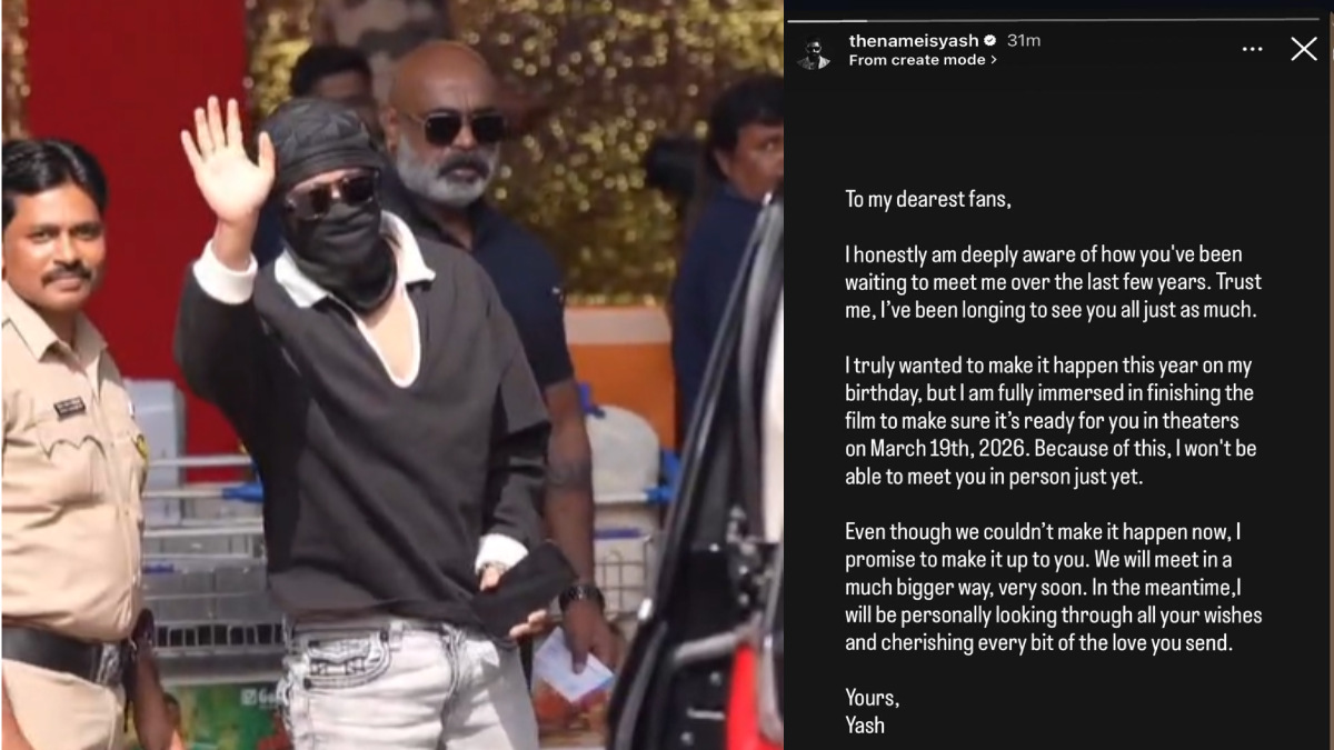 Rocking Star Yash Birthday: From Mumbai Hustle to a Private Goa Celebration as ‘Toxic’ Teaser Takes Over