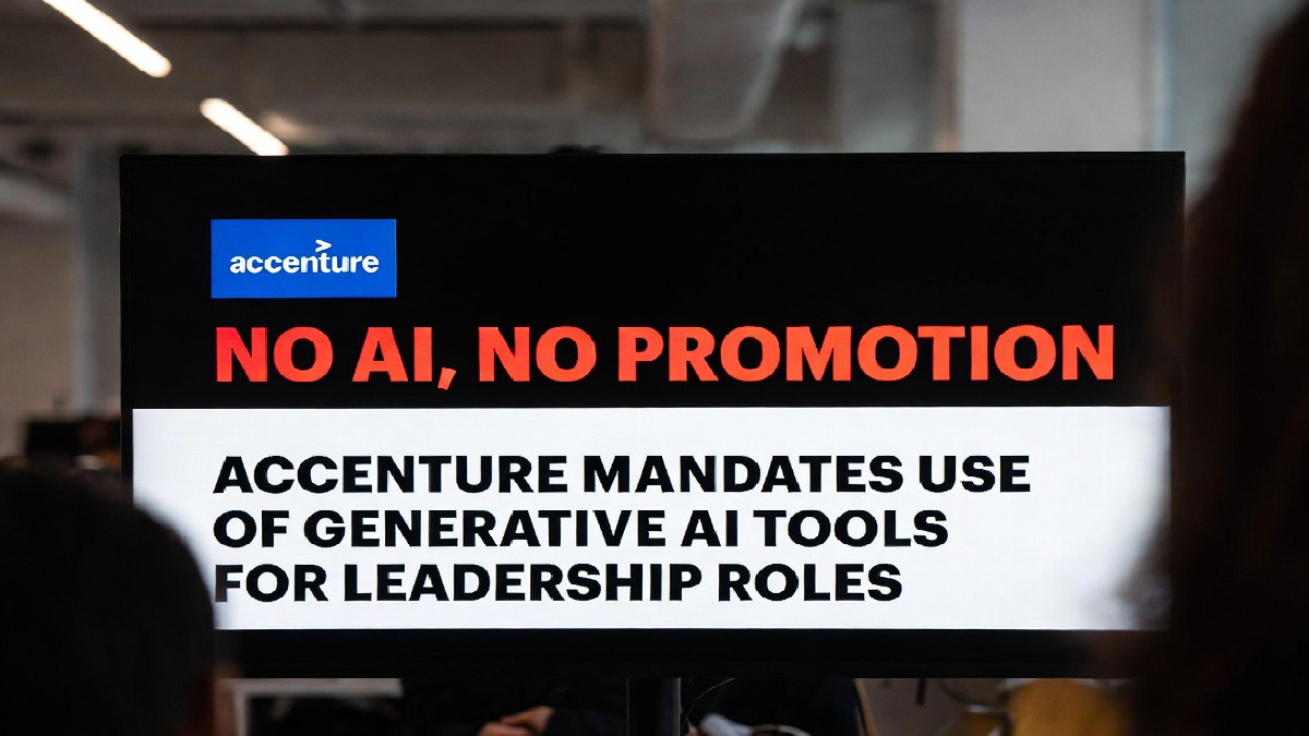 No AI, No Promotion: Accenture Mandates Tool Adoption for Leadership Roles