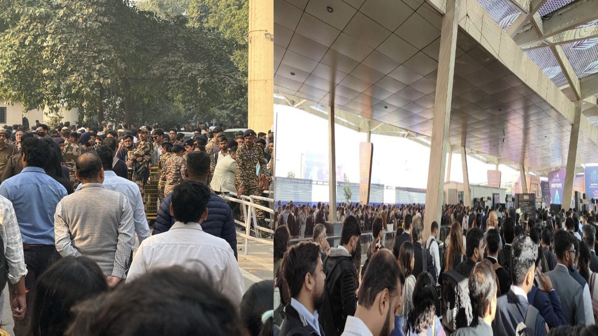 'Long Queues, No Water': Day One of India’s Global AI Pitch Descends into Chaos
