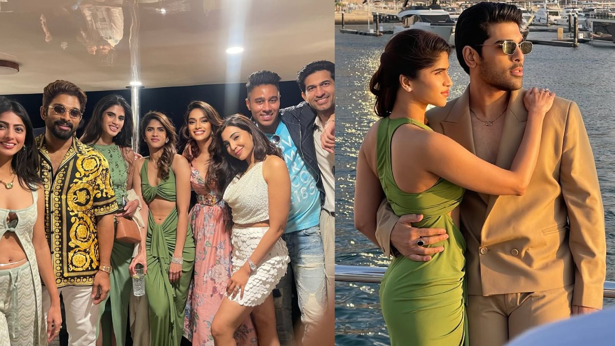 Allu Arjun Joins Brother’s Grand Pre-Wedding Shoot in Dubai | Photo Credit: https://x.com/greatandhranews