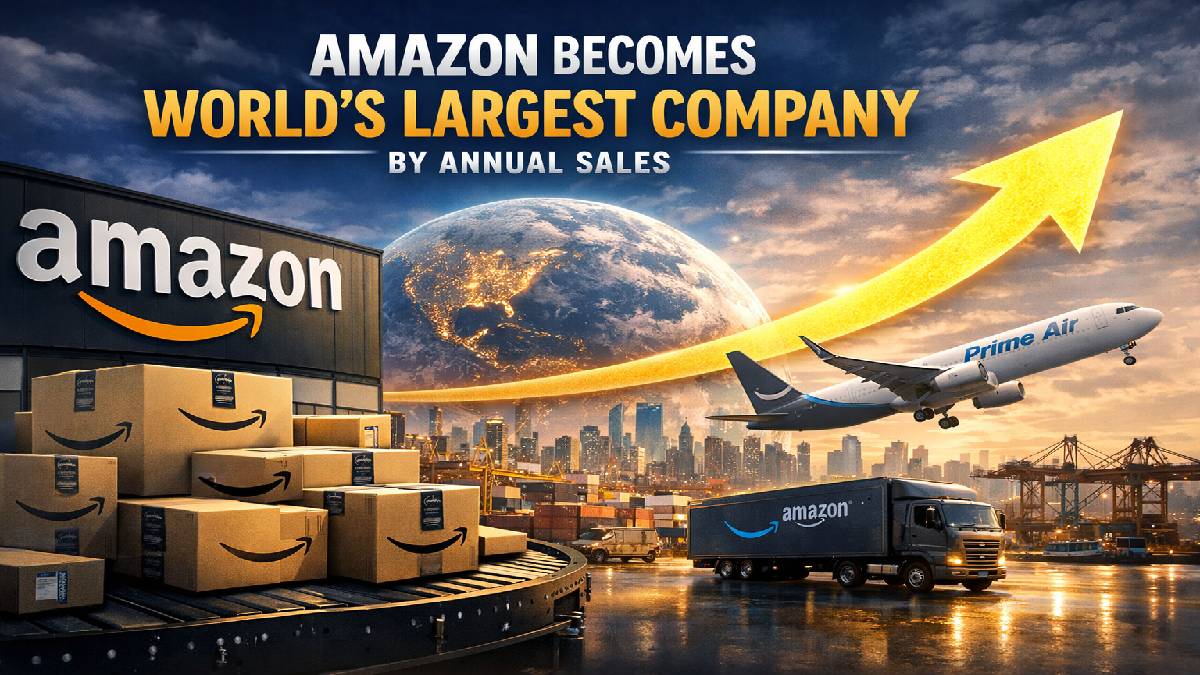 Amazon Becomes World’s Largest Company by Annual Sales