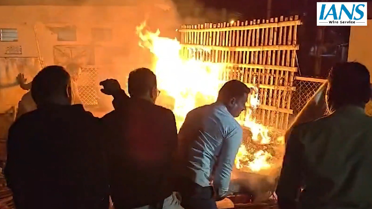 Tension Grips Bagalkot After Stone Pelting During Shivaji Jayanti Rally