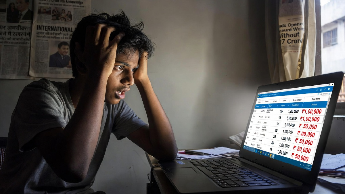 Bengaluru Student's Account Used for ₹7 Cr Fraud | Photo Credit: AI Image
