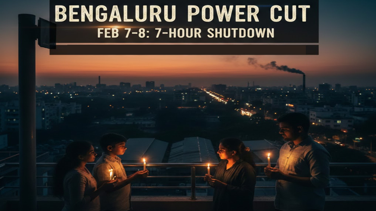 Bengaluru Power Cut On Feb 7 and 8: BESCOM Announces 7-Hour Shutdown; Full List of Areas Affected