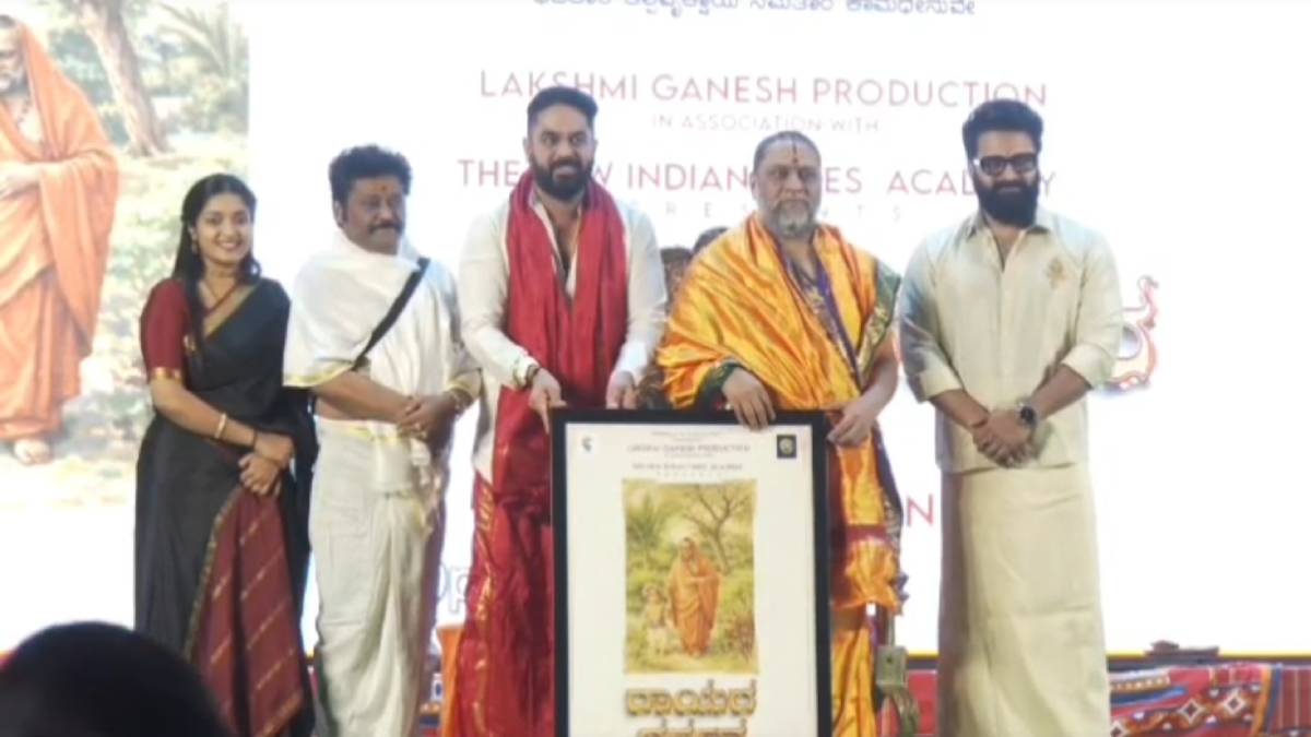 ಗುರುವೈಭವೋತ್ಸವದ ಆಕರ್ಷಣೆ – ರಿಷಬ್ ಶೆಟ್ಟಿ ಮತ್ತು ಜಗ್ಗೇಶ್ ಭೇಟಿ!!