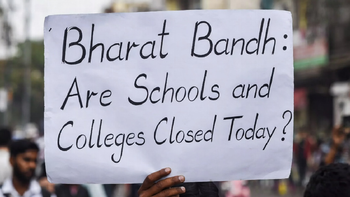Bharat Bandh: Are Schools and Colleges Closed Today in Delhi, Maharashtra, Punjab? Check State-Wise Updates