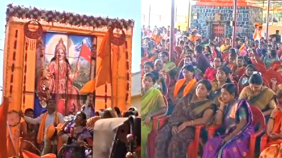 ಬೀದರ್ ನಾರಾಯಣಪುರದಲ್ಲಿ ವಿರಾಟ ಹಿಂದೂ ಸಮ್ಮೇಳನ – ಭರ್ಜರಿ ಶೋಭಾಯಾತ್ರೆ