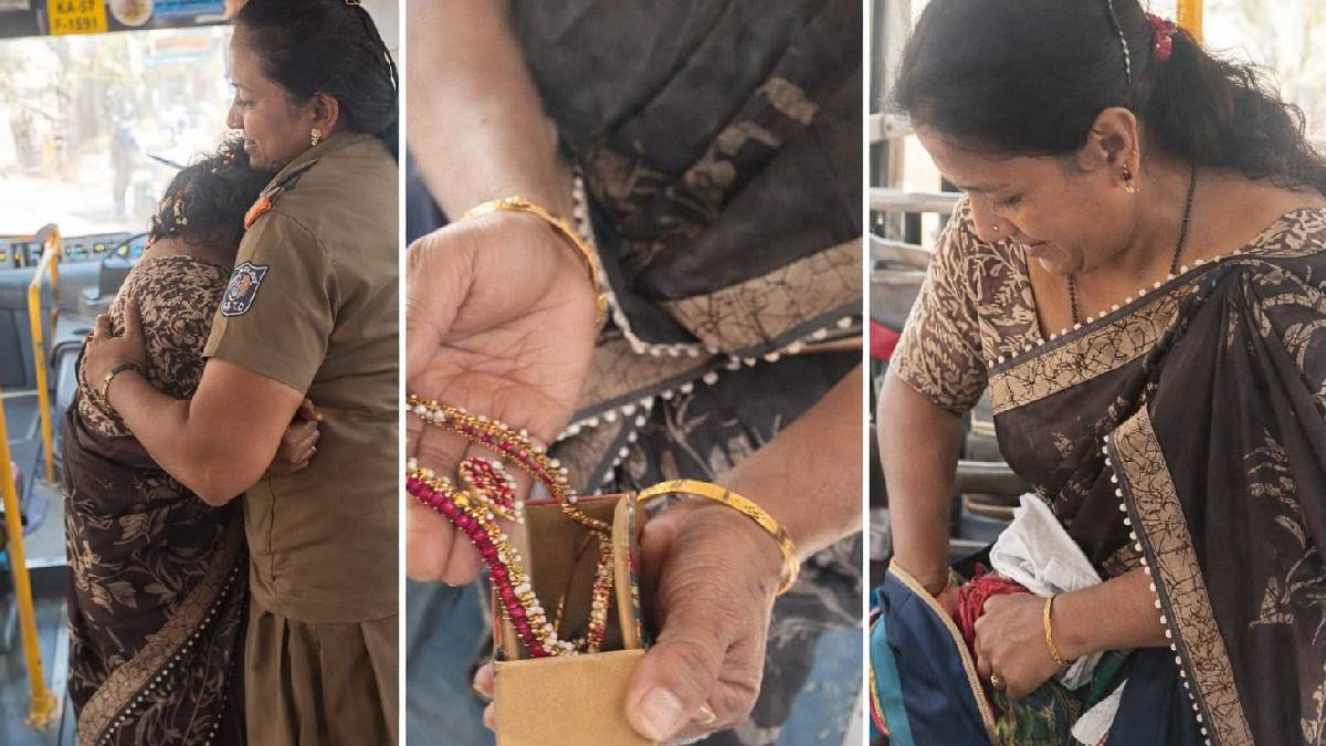 ಬಿಎಂಟಿಸಿ ಬಸ್‌ನಲ್ಲಿ ಬಿಟ್ಟುಹೋಗಿದ್ದ - 10 ಲಕ್ಷ ಬೆಲೆ ಬಾಳುವ ಚಿನ್ನ ಏನಾಯಿತು ನೀವೇ ನೋಡಿ!!