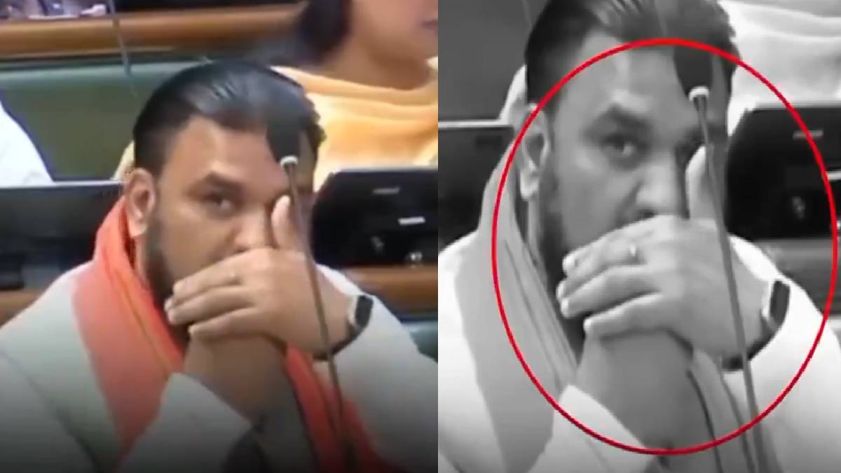 Confusion in Bihar Assembly as Deputy CM Samrat Chaudhary Allegedly Chews Tobacco