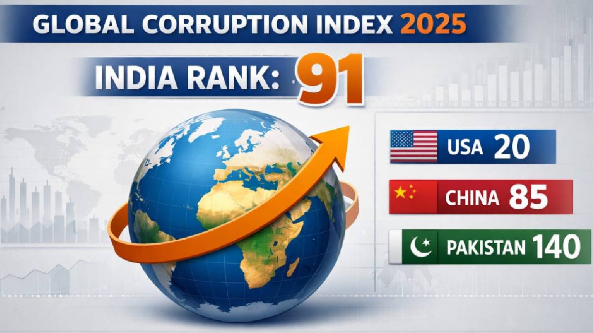 ಅತಿ ಭ್ರಷ್ಟ ದೇಶ ಯಾವುದು? ಭಾರತಕ್ಕೆ ಯಾವ ಸ್ಥಾನ? ಇಲ್ಲಿದೆ ನೊಡಿ!!