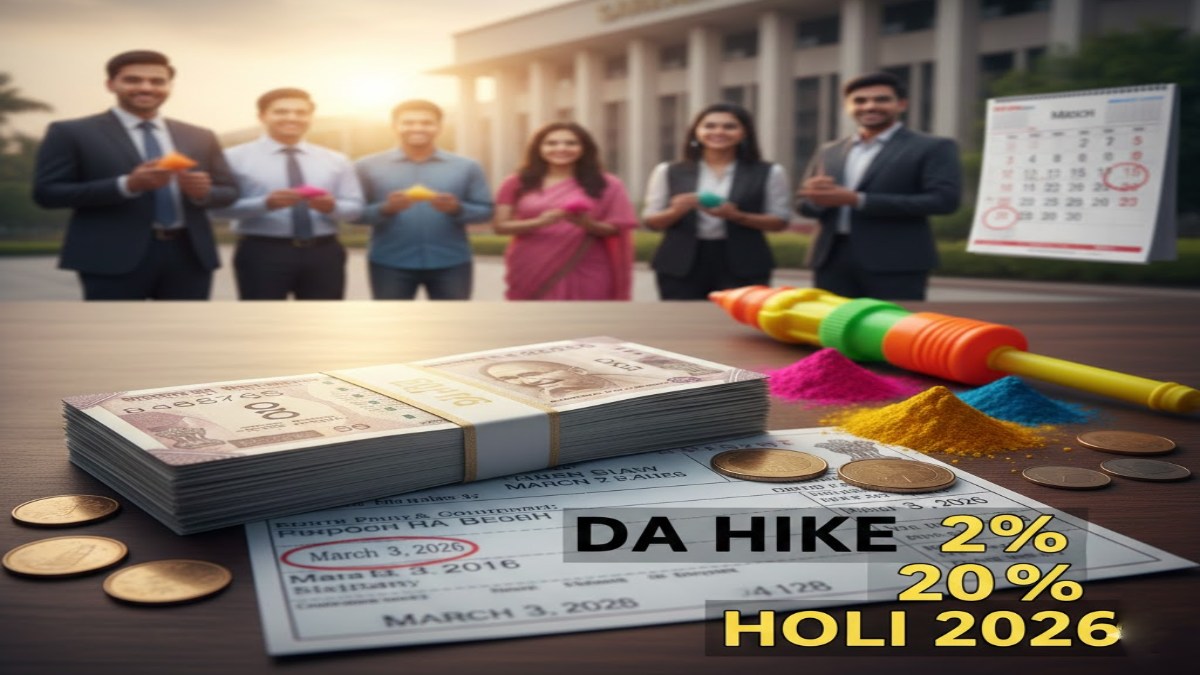 DA Hike Before Holi 2026? Central Govt Employees May Get a Salary Rise Before March 3