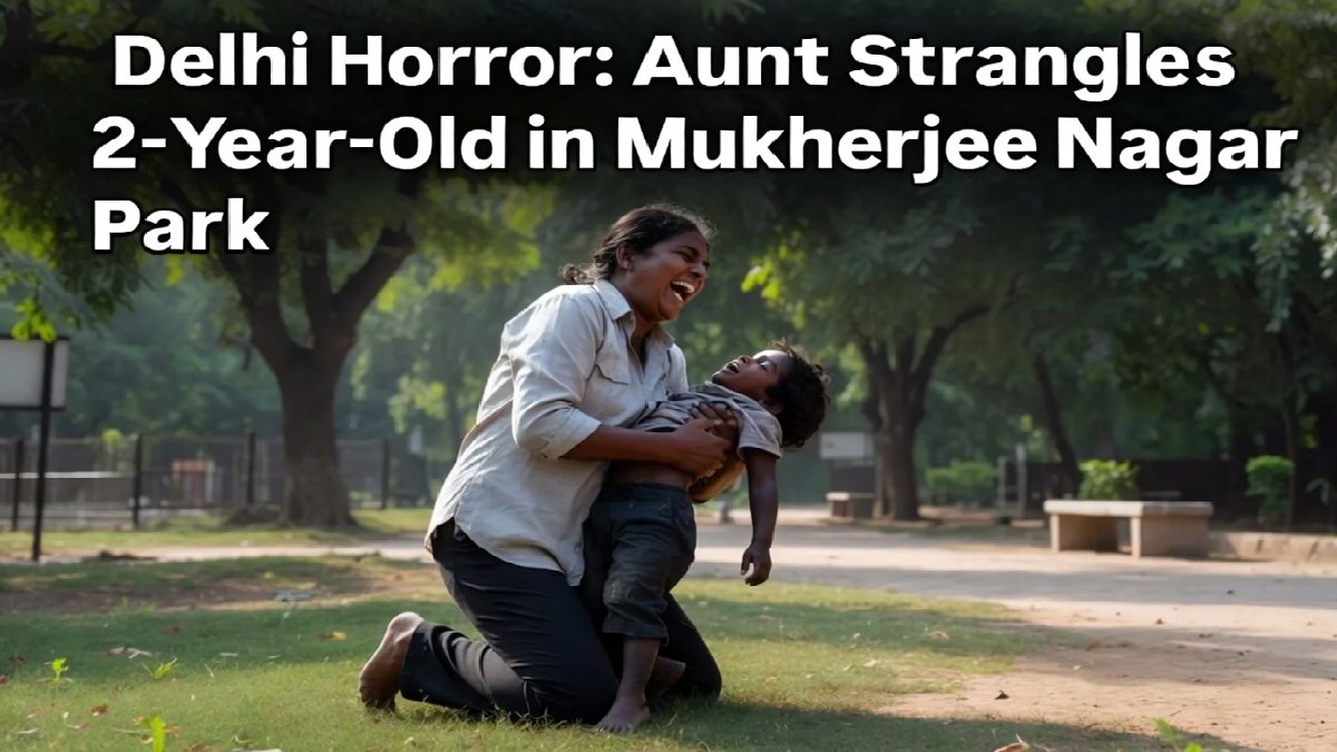 Delhi Horror: Aunt Strangles 2-Year-Old Nephew in Mukherjee Nagar Park