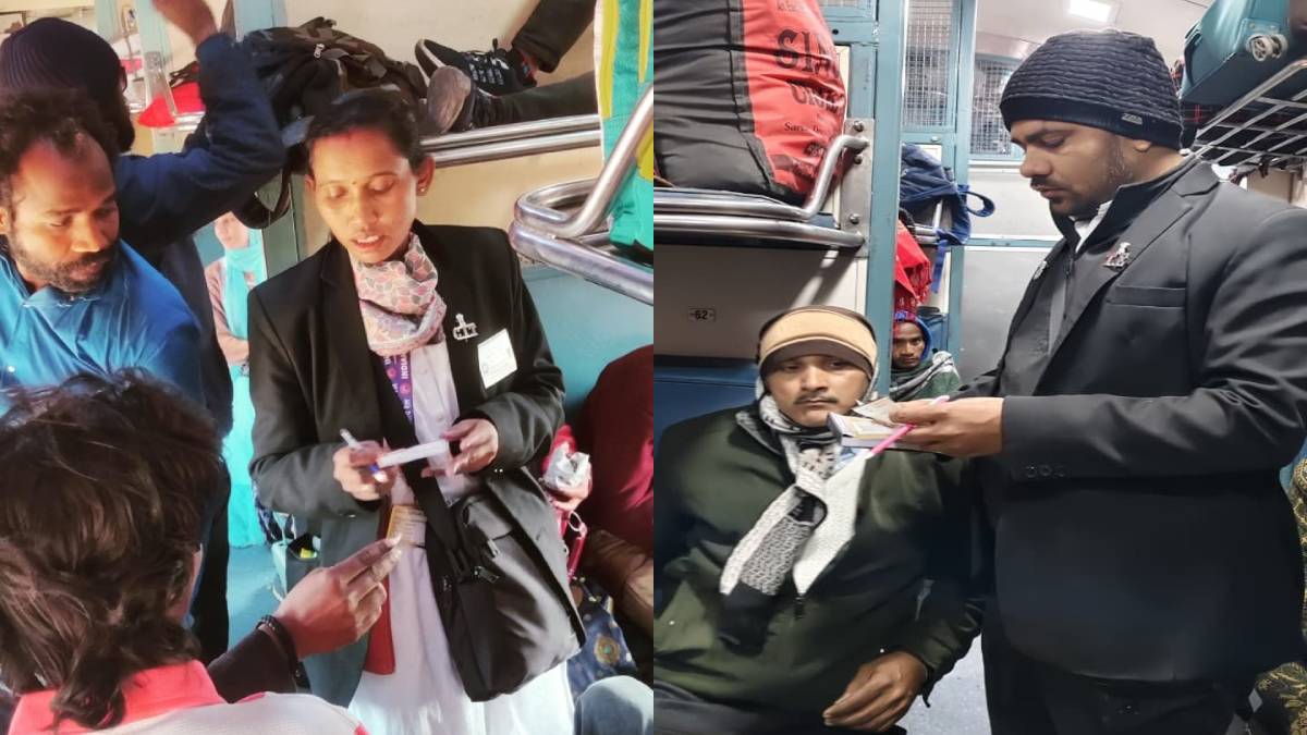 Dhanbad Railway Station Drive – 789 Passengers Fined for Ticketless Travel