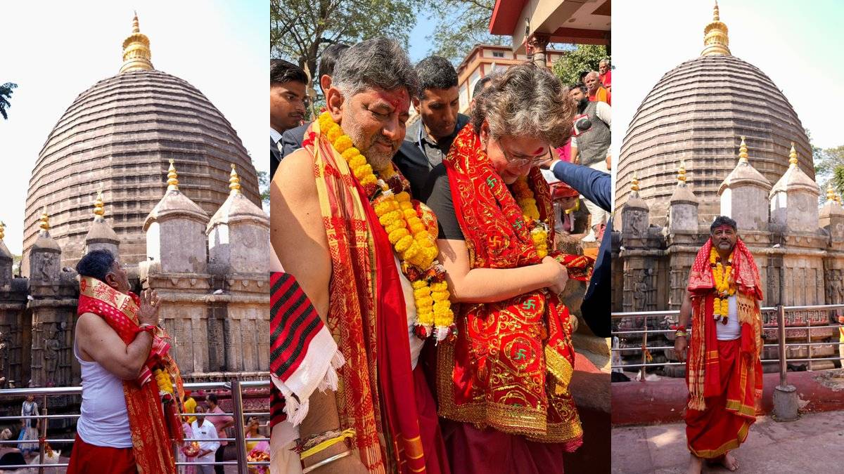 ಕಾಮಾಖ್ಯ ದೇವಿಯ ಮುಂದೆ ಮಣಿದ ಡಿ.ಕೆ. ಶಿವಕುಮಾರ್: ಈ ಭೇಟಿಯ ಹಿಂದಿನ ರಹಸ್ಯ ಇಲ್ಲಿದೆ!!