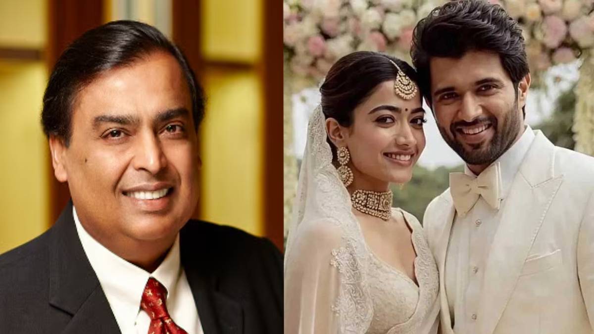 ಮದುವೆ ಸಂಭ್ರಮದಲ್ಲಿ ವಿಜಯ್ ರಶ್ಮಿಕಾ - ಅಸಲಿಗೆ ಮುಕೇಶ್ ಅಂಬಾನಿ ಕೂಡ ಇವರ ಮದುವೆಗೆ ಬಂದ್ರಾ?