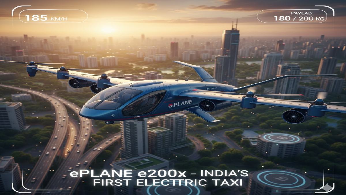 Nation's First Electric Air Taxi | Photo Credit: AI Image