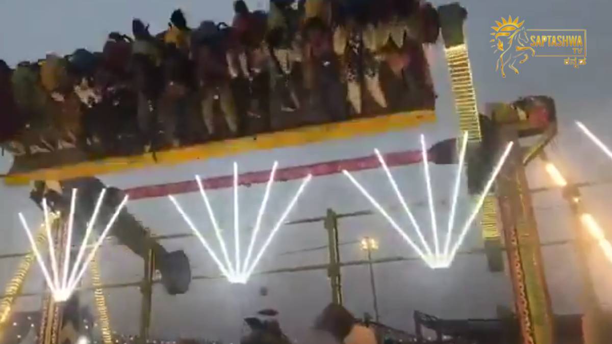 ಜಾತ್ರೆಯಲ್ಲಿ ಸಂಭವಿಸಿದ ದುರ್ಘಟನೆ!!