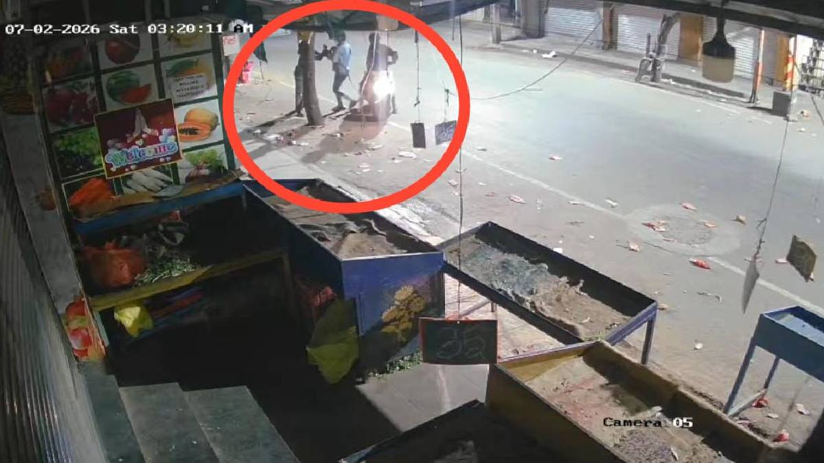 ಬೆಂಗಳೂರಿನಲ್ಲಿ ಒಂಟಿ ಓಡಾಡುವವರು ಎಚ್ಚರ ಎಚ್ಚರ!!  ಸಿಸಿಟಿವಿಯಲ್ಲಿ ಸೆರೆಯಾಗಿರುವ ದೃಶ್ಯ