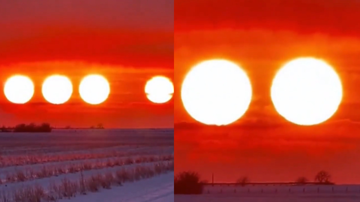 Four Suns Over Alaska | Photo Credit: https://x.com/runews