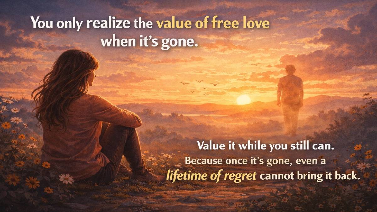You Only Realize the Value of Free Love When It’s Gone