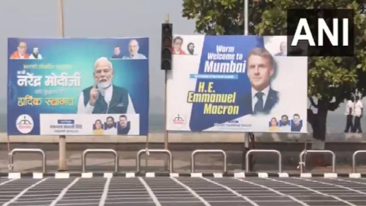 Warm Welcome in Mumbai as French President Macron Begins India Visit