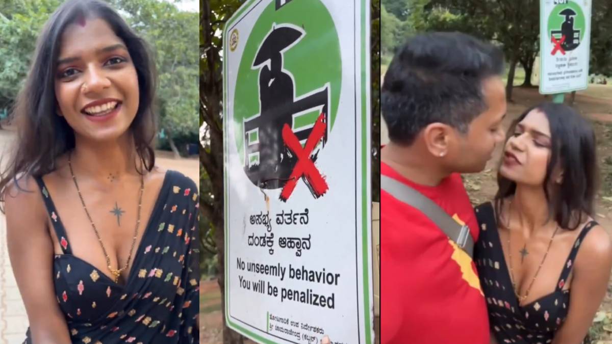 ಕಬ್ಬನ್ ಪಾರ್ಕ್ ಫಲಕ ವಿವಾದ - ಈ ಯುವತಿಯ ವಿಡಿಯೋ ನೋಡಿ ಗರಂ ಆದ ನೆಟ್ಟಿಗರು!!