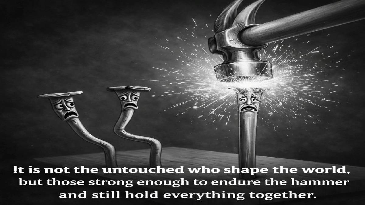 The Crooked Go Unscathed and the Straight Are Constantly Hammered