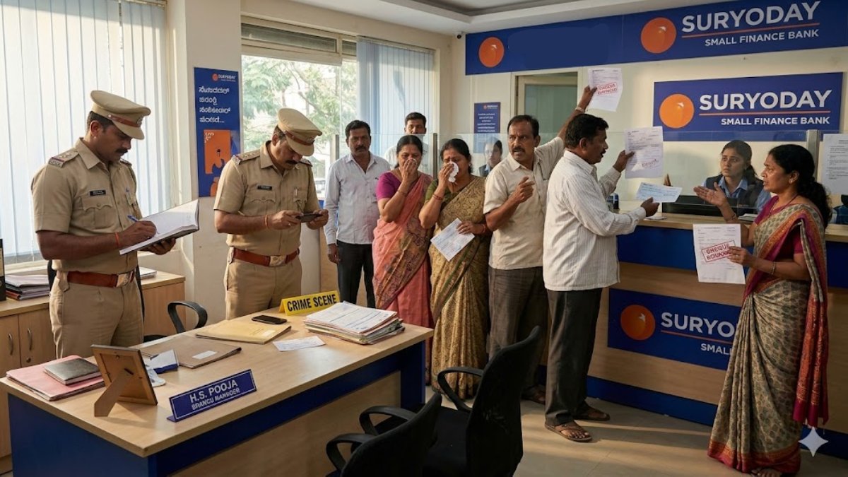 Hassan Bank Fraud: Manager Absconds with ₹3 Crore After Luring Customers with Loan Scams