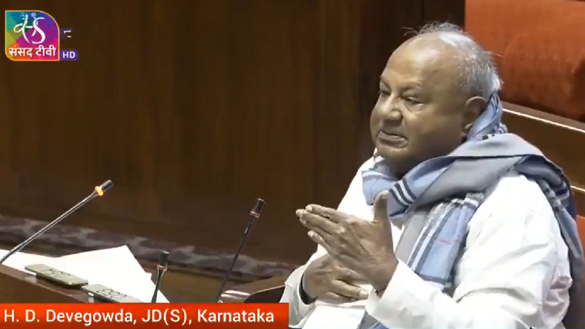 Former PM HD Deve Gowda