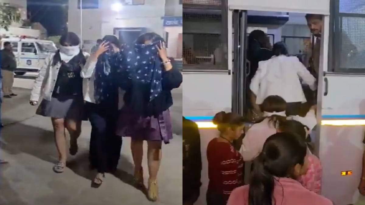 An Illegal Liquor Party in Ahmedabad Leads to 81 Arrests