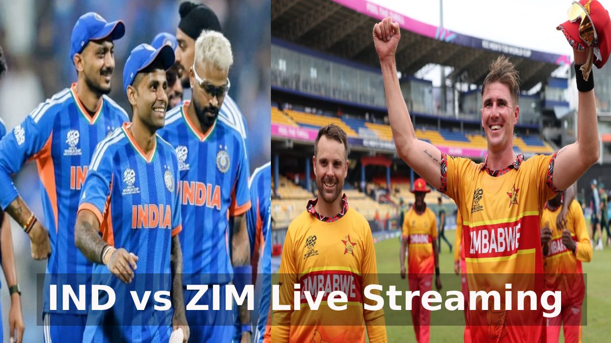 IND vs ZIM Live Streaming: Watch T20 World Cup Super 8 Match Free