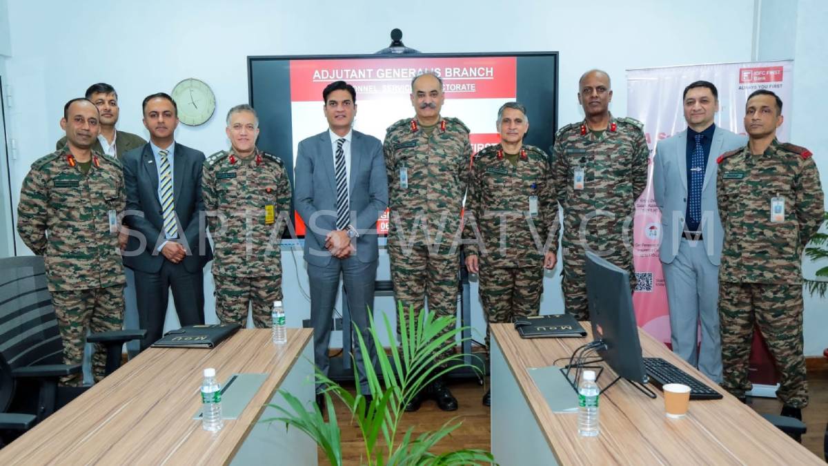 Indian Army, IDFC FIRST Bank Ink MoU for Enhanced Banking and Insurance Benefits