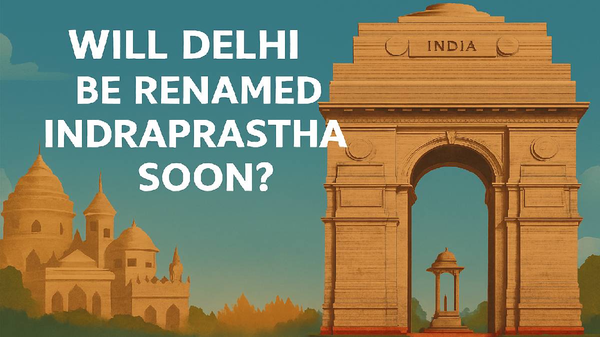 Will Delhi Be Renamed Indraprastha Soon? Government Examines Proposed Idea Rooted in Mahabharata Story