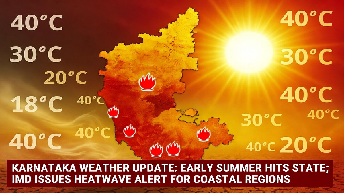 Karnataka Weather Update: Early Summer Hits State; IMD Issues Heatwave Alert for Coastal Regions