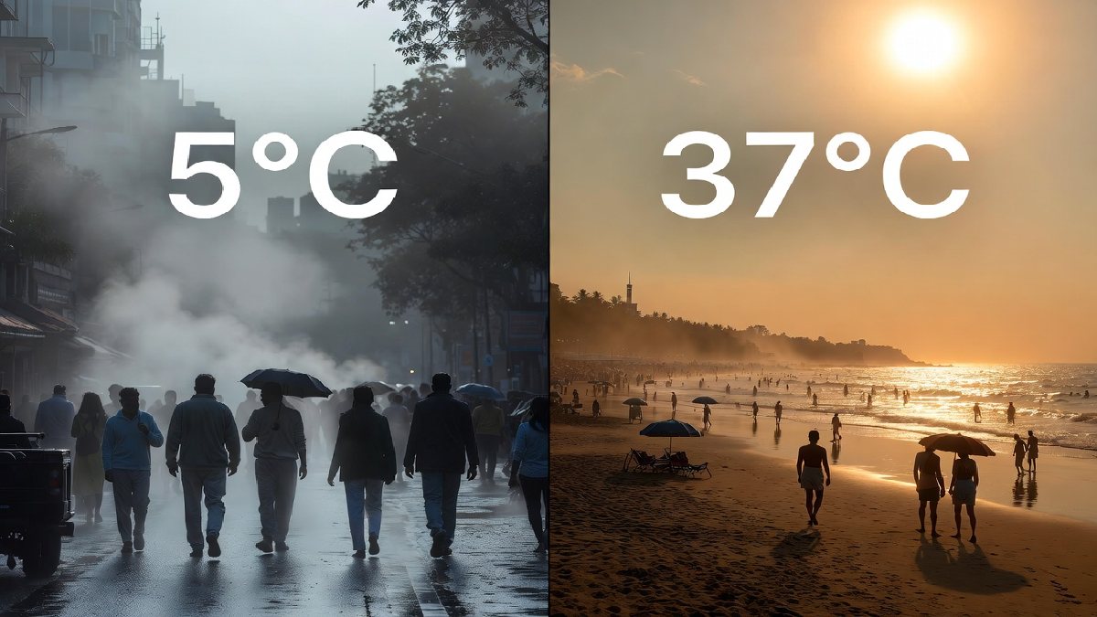 Bengaluru Weather Swing 2026: Temp Drops 5°C as Coast Hits 37°C