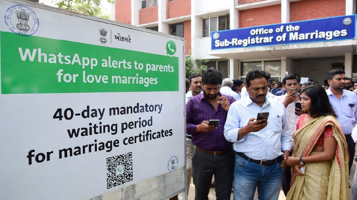 Gujarat Proposes WhatsApp Alerts to Parents for Love Marriages