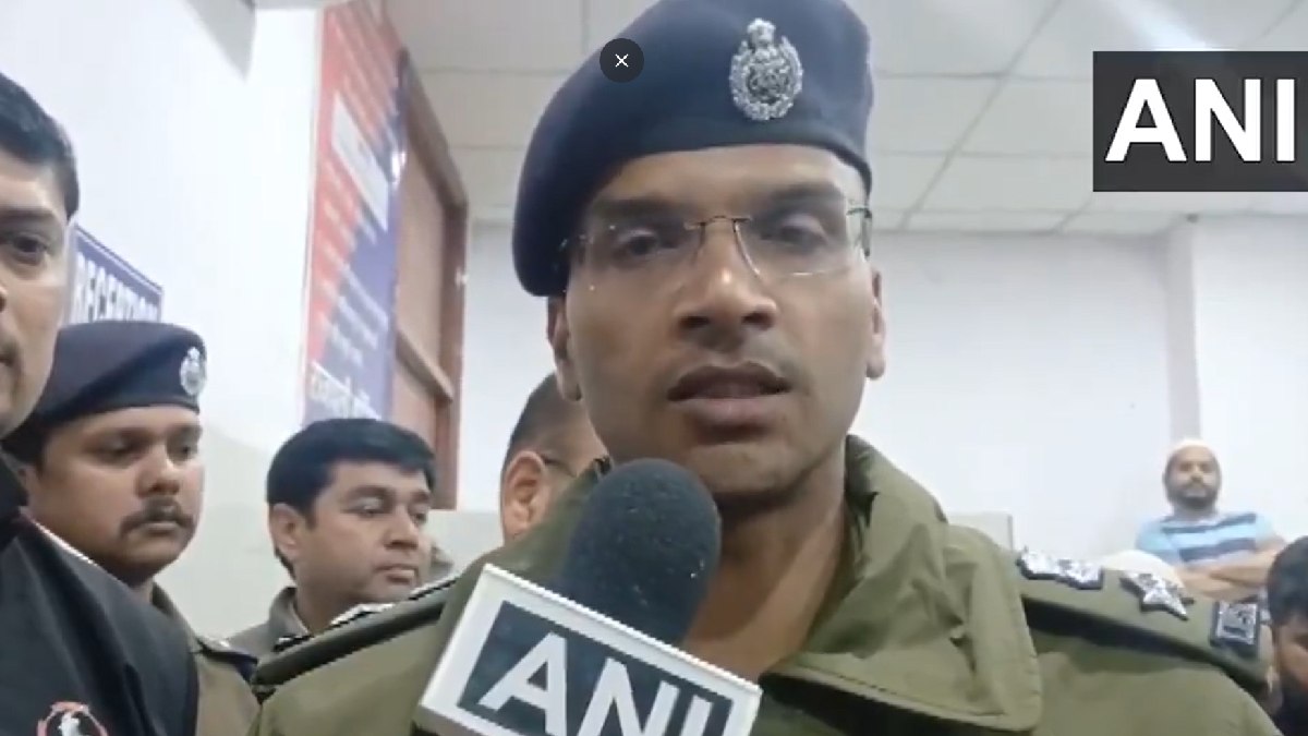 Meerut SSP Avinash Pandey | Photo Credit: ANI