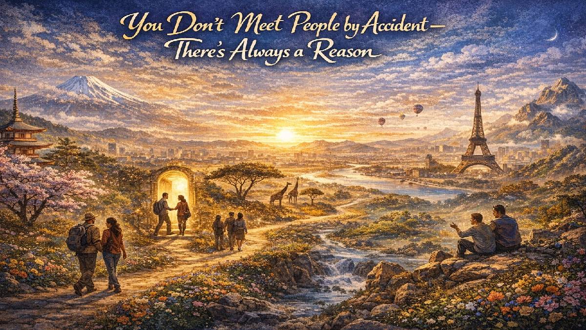 You Don’t Meet People by Accident – There’s Always a Reason