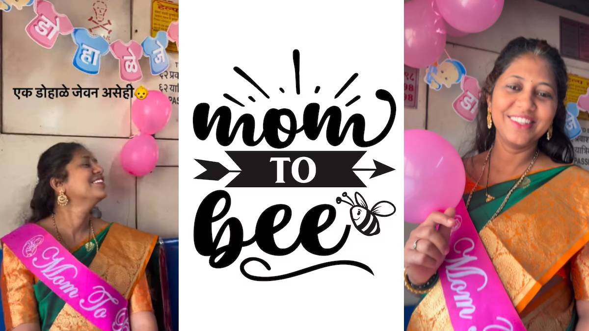 ಮುಂಬೈ ಲೋಕಲ್ ರೈಲಿನ ಸೀಮಂತ ವೀಡಿಯೋ - ಸಾಮಾಜಿಕ ಜಾಲತಾಣದಲ್ಲಿ ವೈರಲ್!!