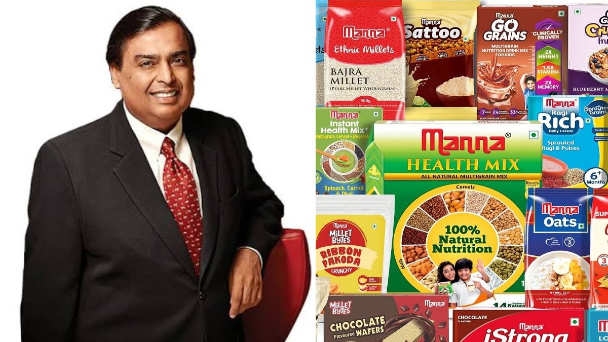 Mukesh Ambani’s Reliance Buys Manna Foods for ₹156 Cr | Health Segment Push