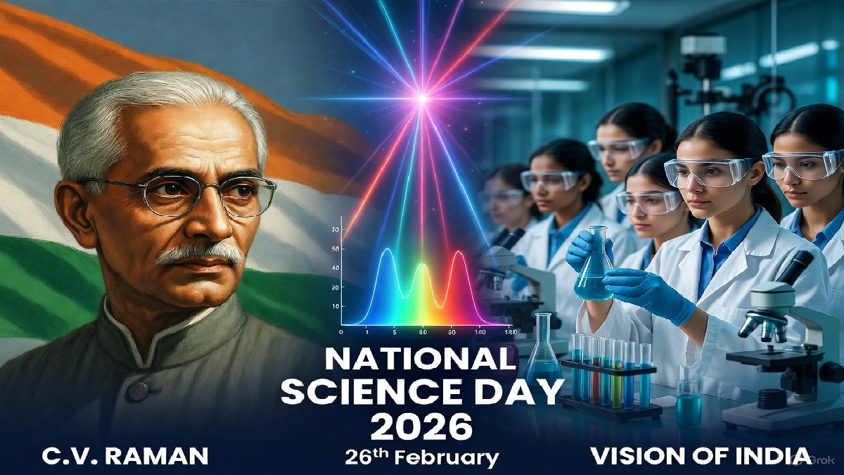 National Science Day 2026: Celebrating C.V. Raman’s Discovery and India’s Vision for ‘Women in Science’