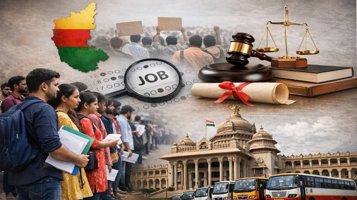 ಧಾರವಾಡದಲ್ಲಿ ಉಗ್ರ ಹೋರಾಟ ಮಾಡಿದ್ದಕ್ಕೆ ಸರಕಾರದಿಂದ ಬಂತು ಸಿಹಿ ಸುದ್ದಿ - 32 ಇಲಾಖೆಯಲ್ಲಿ ಬೃಹತ್ ನೇಮಕಾತಿ ಆರಂಭ!!